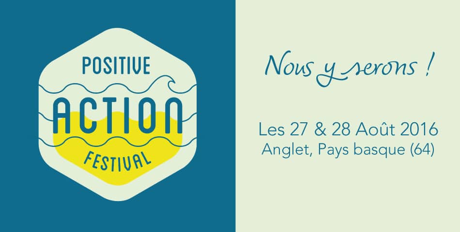 Les Happycuriennes, marque de cosmetique bio et vegan made in France, participe au Positive Action Festival a Anglet