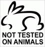 Le label vegan non teste sur les animaux pour la cosmetique vegan