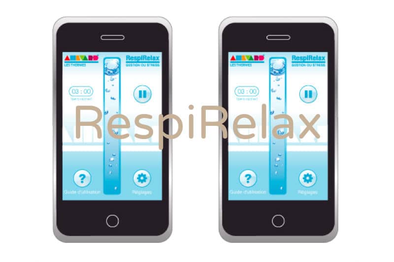RespireRelax, une appli anti-stress