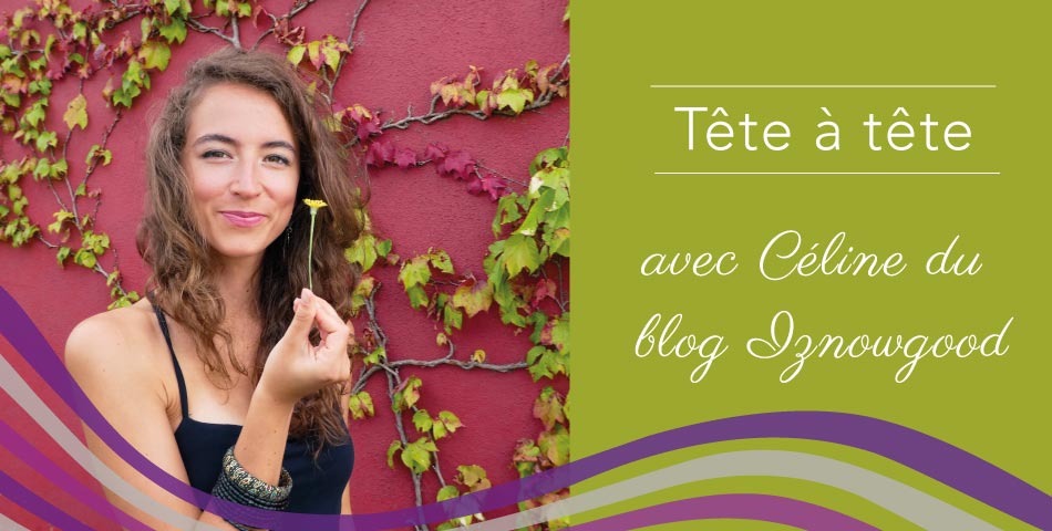 Portrait de Céline, adepte de l'Happycurisme, auteure du blog de mode éthique, Iznowgood,