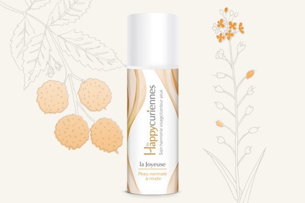 La Joyeuse, crème hydratante bio pour peau normale à mixte, et grasse