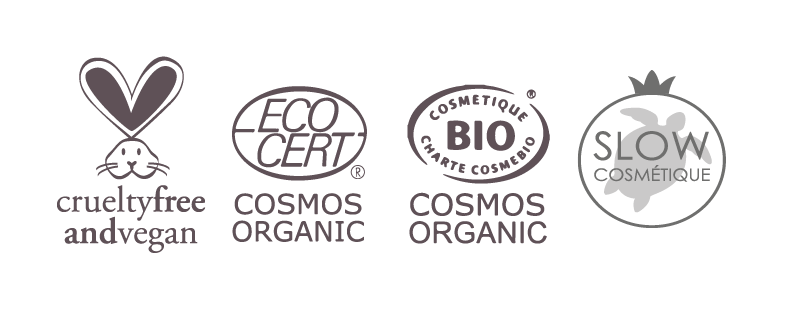 Labels crème corps vegan