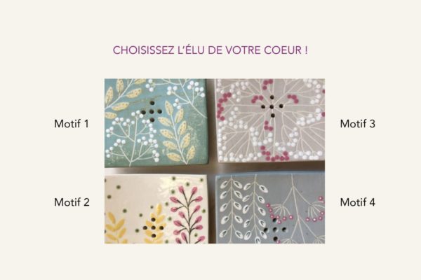 Le Poétique, porte-savon artisanal local