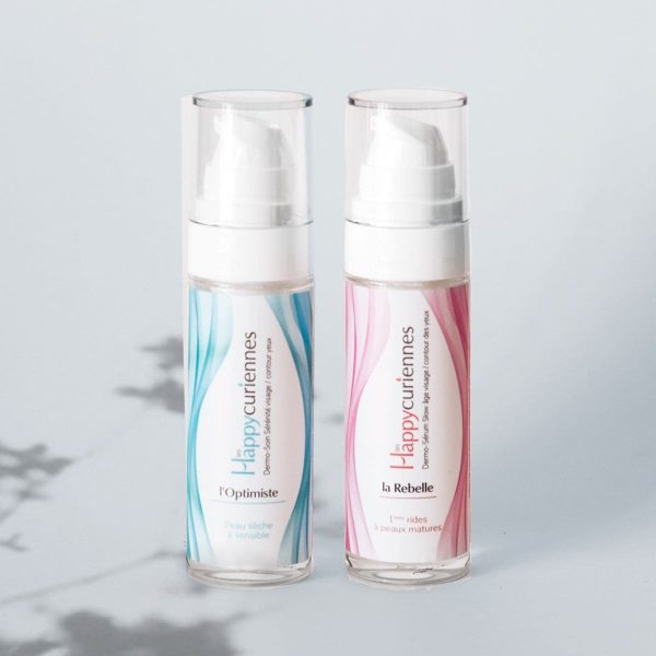 Soin Nutrition Slow Age Les Happycuriennes Duo de crèmes visage pour peau sèche et sensible, bio et vegan